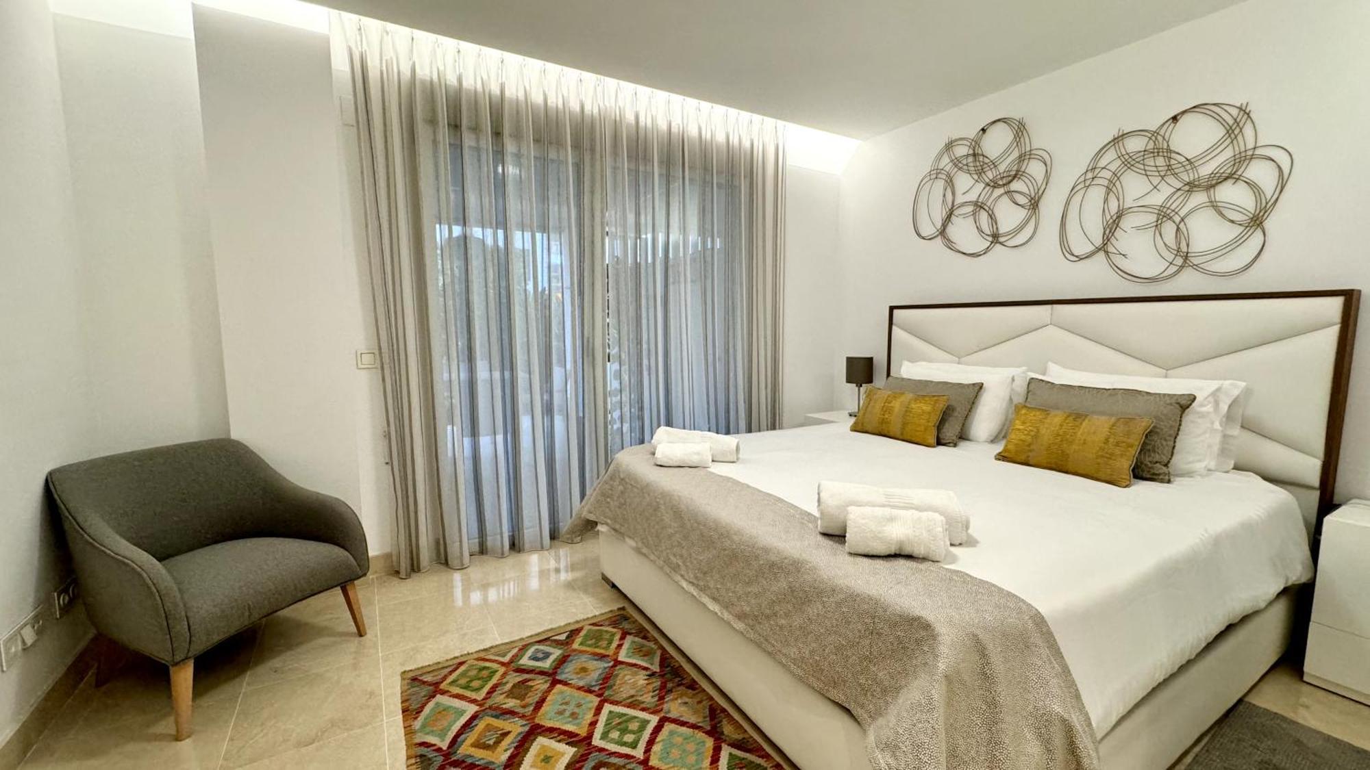 Apartamento Modern Flat With Private Garden In Royal Banus *